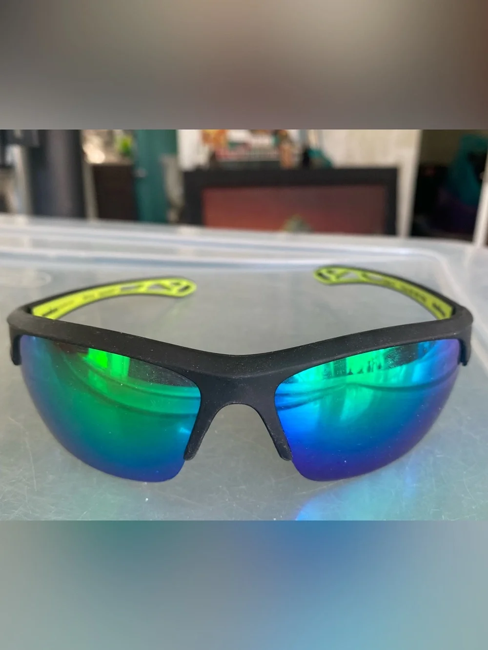Ironman Men's Blade Fashion Sunglasses Black